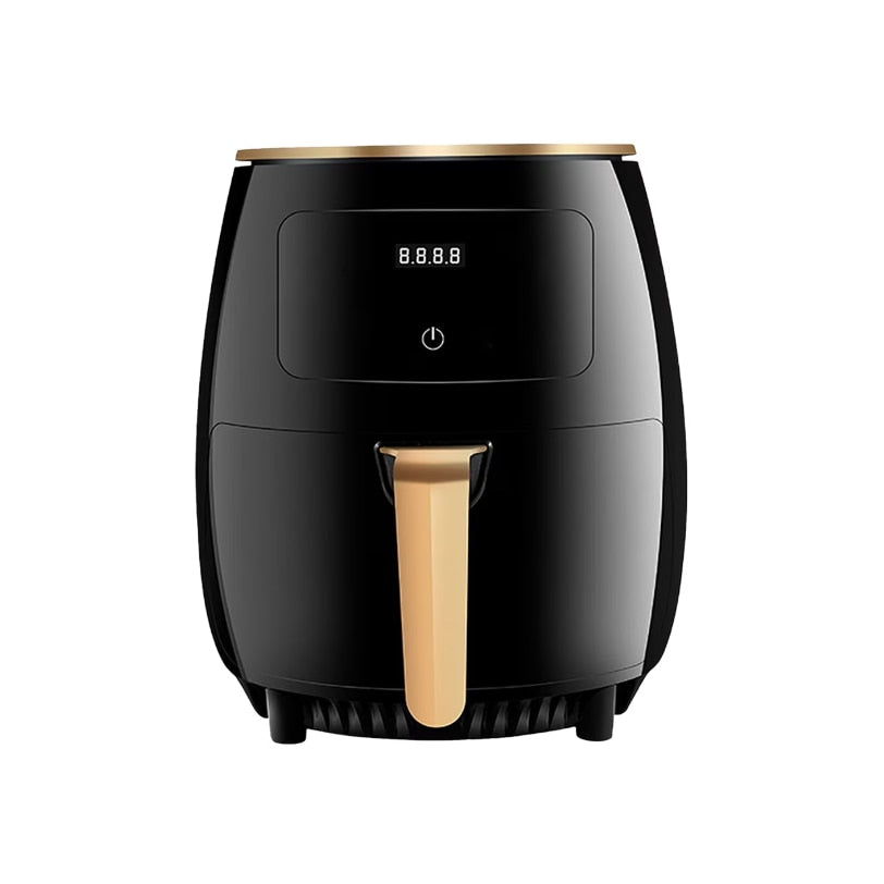 Friteuza cu Aer Cald 6L, 2400W – Air Fryer cu Control Tactil LCD si Afisaj Digital