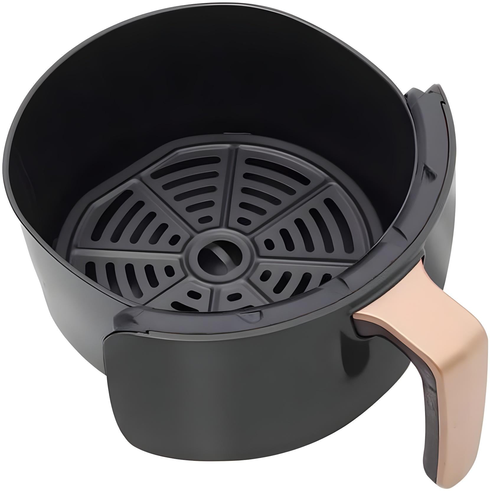 Friteuza cu Aer Cald 6L, 2400W – Air Fryer cu Control Tactil LCD si Afisaj Digital