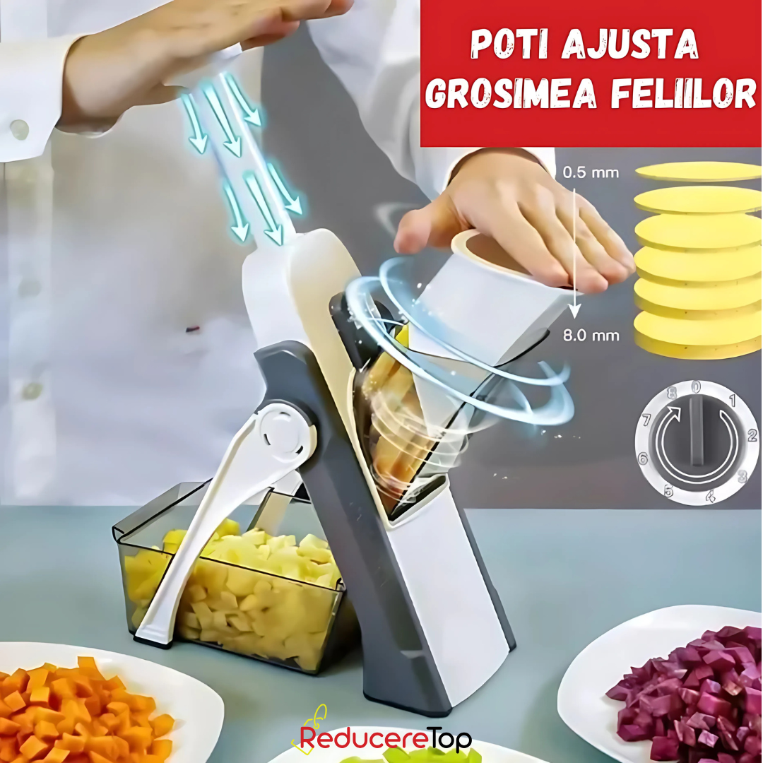 Razatoare 5 in 1 Pentru Legume si Fructe