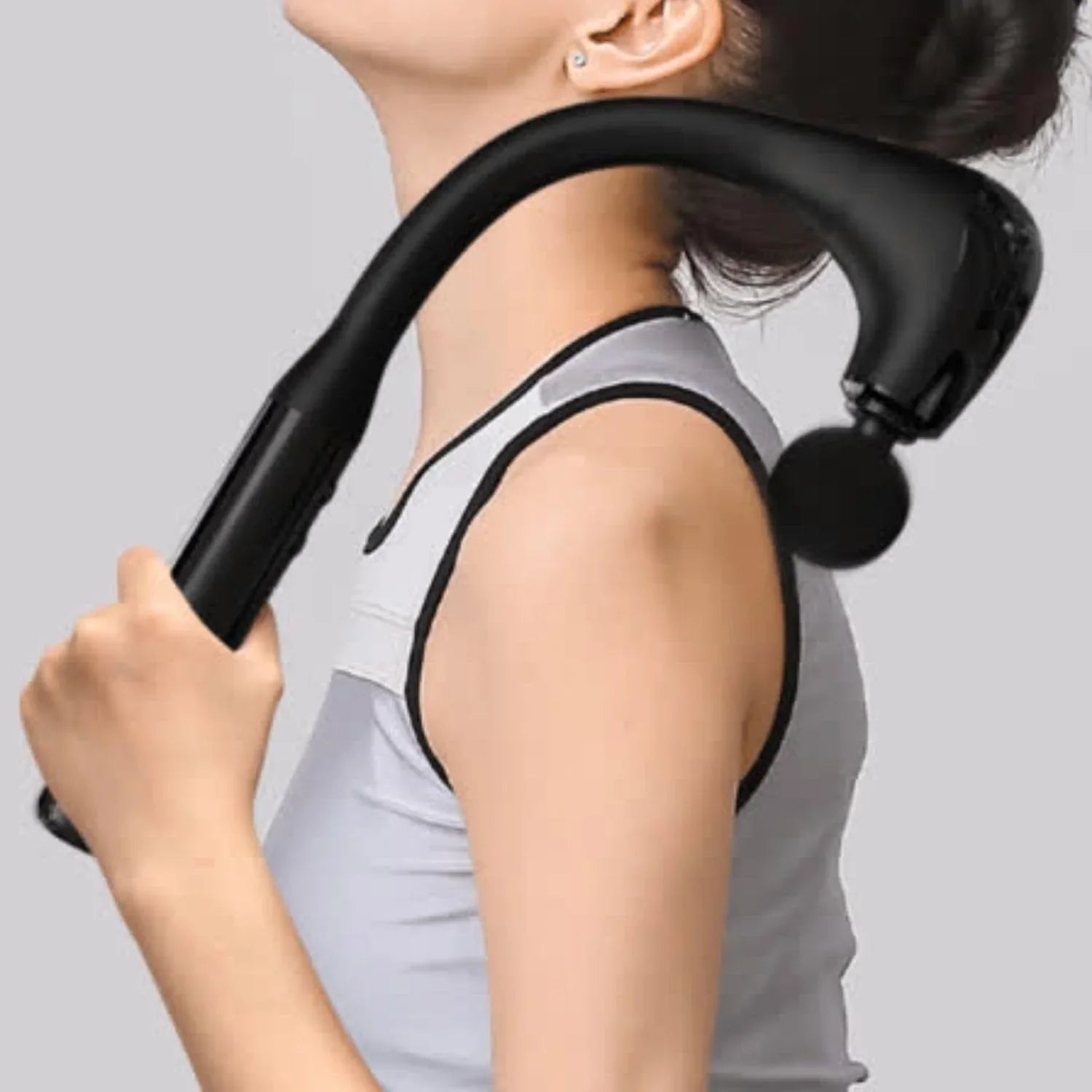 Aparat de masaj profesional flexibil forma L, 5 Viteze, 4 Capete