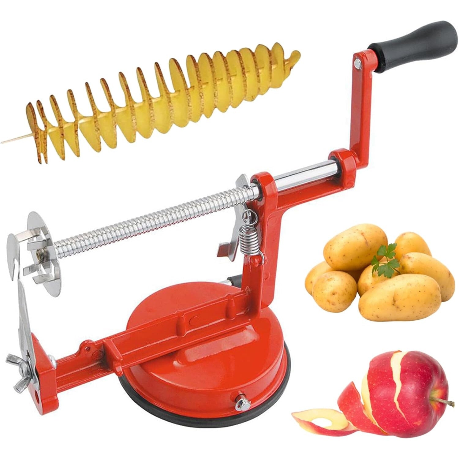 Dispozitiv pentru taiat cartofi in spirala Spiral Potato Slicer
