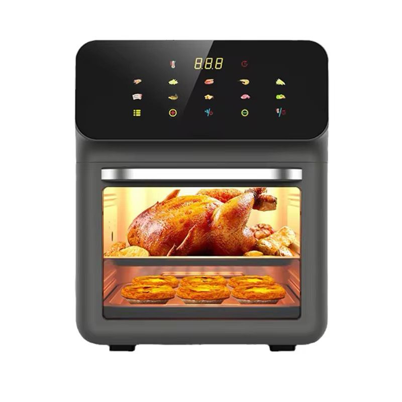 Friteuza cu aer cald , Airfryer, 12L, 10 programe, multifunctional, temperatura ajustabila, ecran cu touch screen