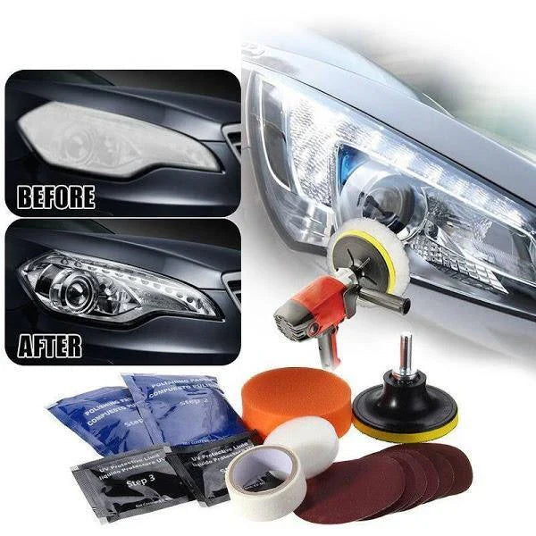 Kit polish pentru faruri, Visbella Headlight