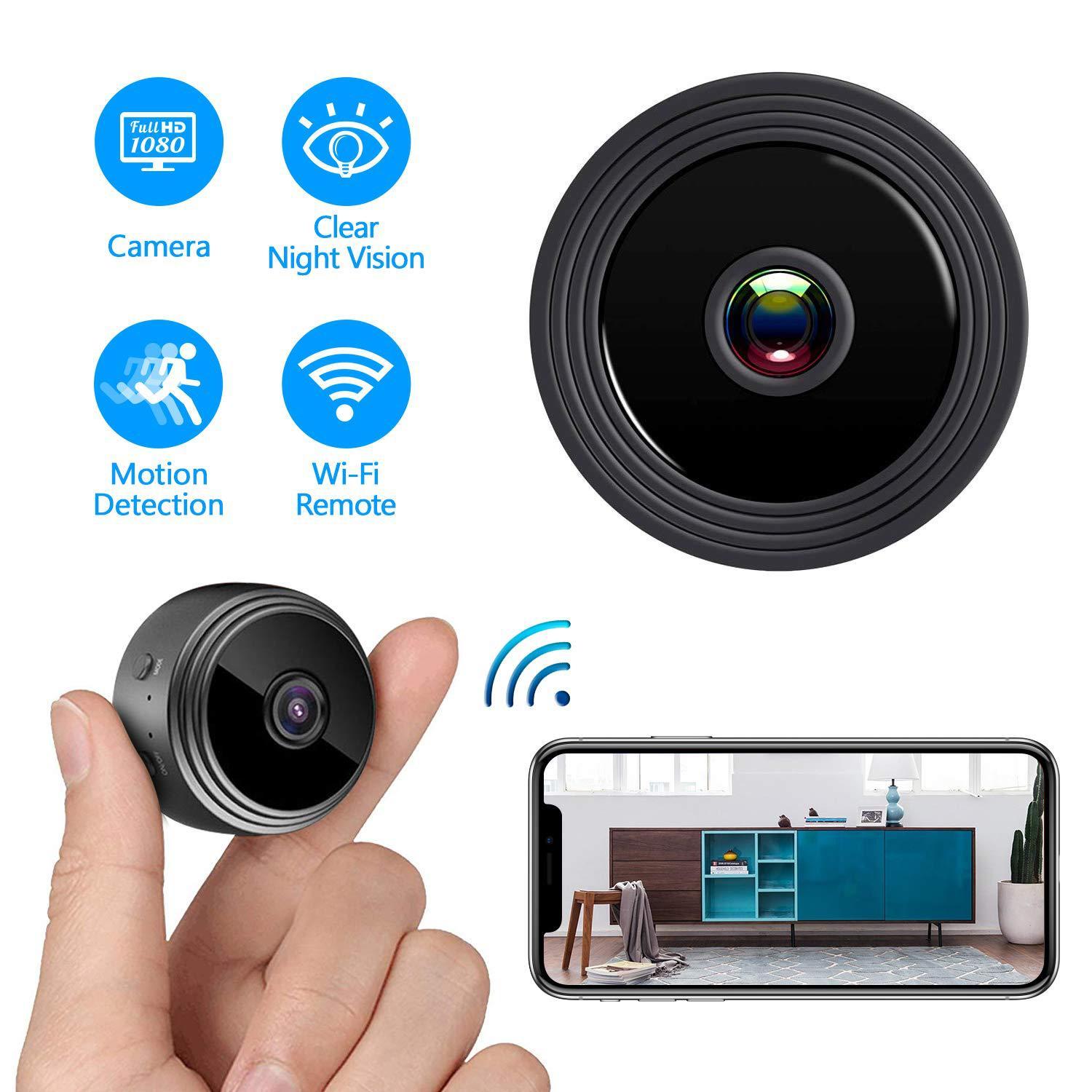 Mini camera de supraveghere wireless WiFi 1080p Full HD A9