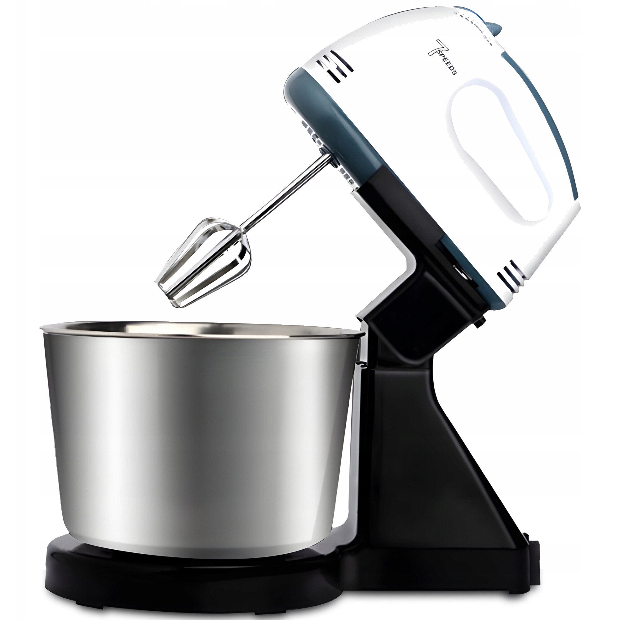 Mixer cu bol din inox, putere 350 W, 2L, inox, 7 trepte de Viteze