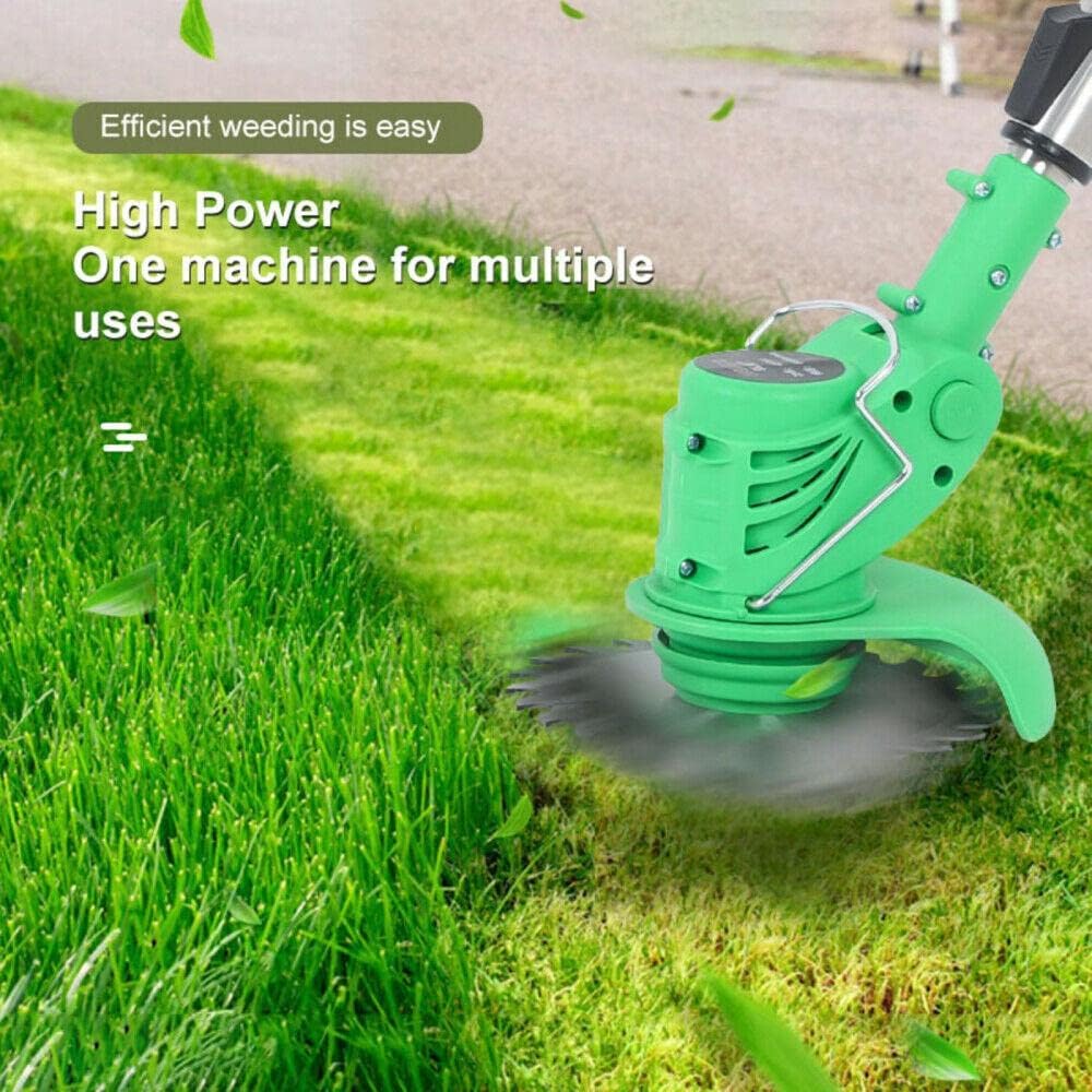 Motocoasa electrica 48V, 4000 mAh, 18000 RPM, cu 2 acumulatori