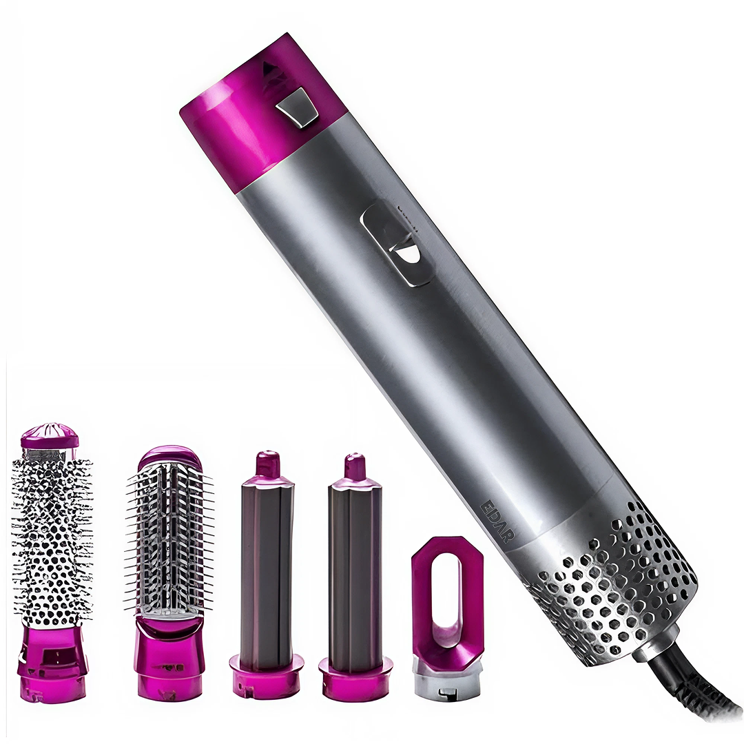 Multistyler Airwrap Hot Air Styler 5 in 1, ondulator, uscator, accesorii
