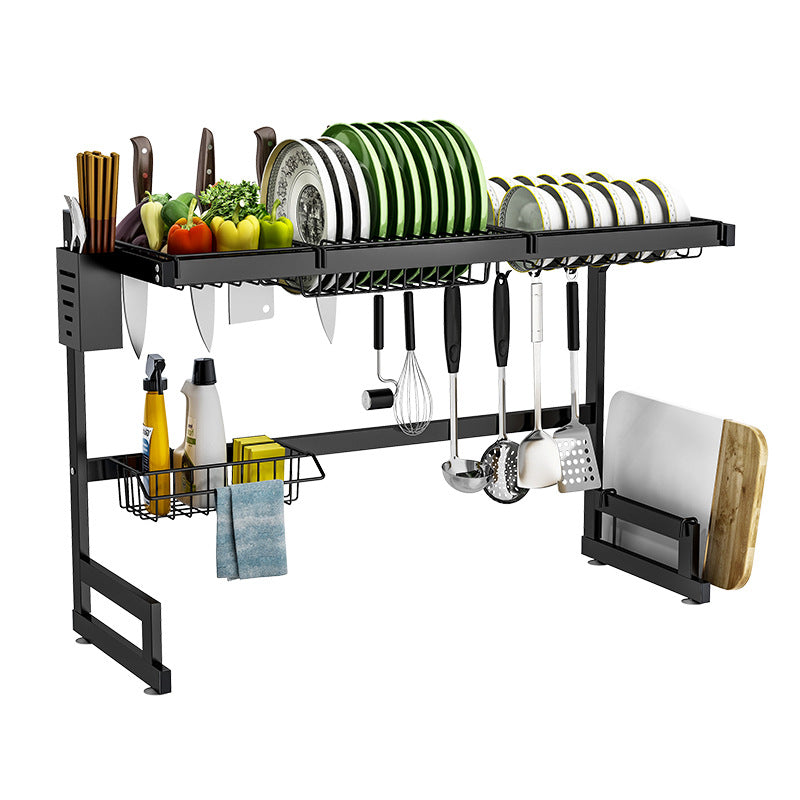 Organizator chiuveta pentru uscat vasele, otel inoxidabil