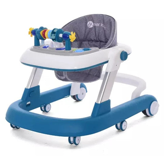 Premergator 3 in 1, Antemergator si Masa, Muzica si Jucarii, Pliabil, Reglabil pe Inaltime