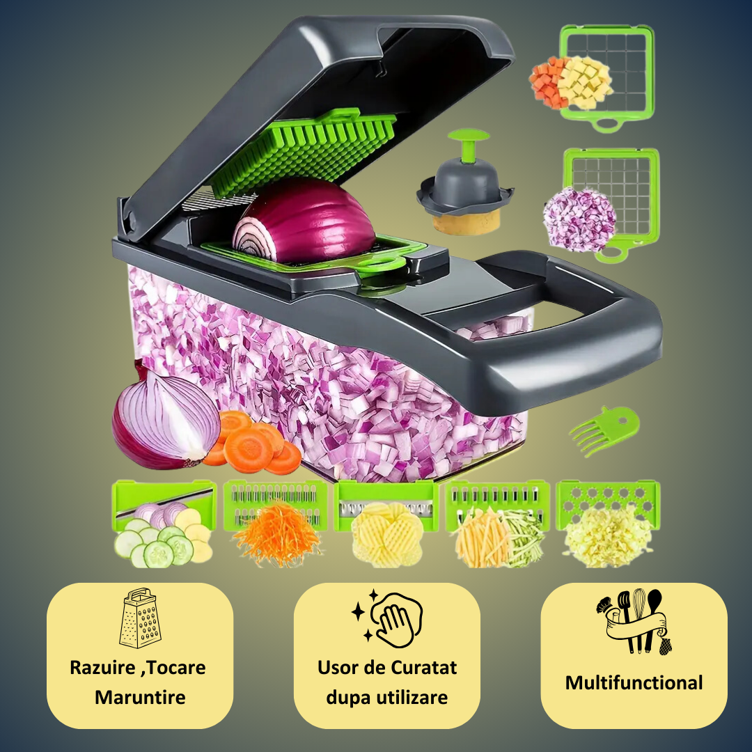 Razatoare 14 in 1 Pentru Legume si Fructe